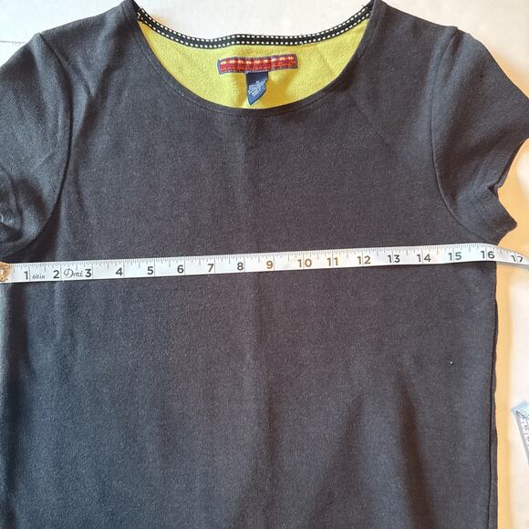 Horny Toad T-shirt Dress Sz MED Black Lyocell Stretch Casual Hiking Outdoors EUC - Picture 6 of 12